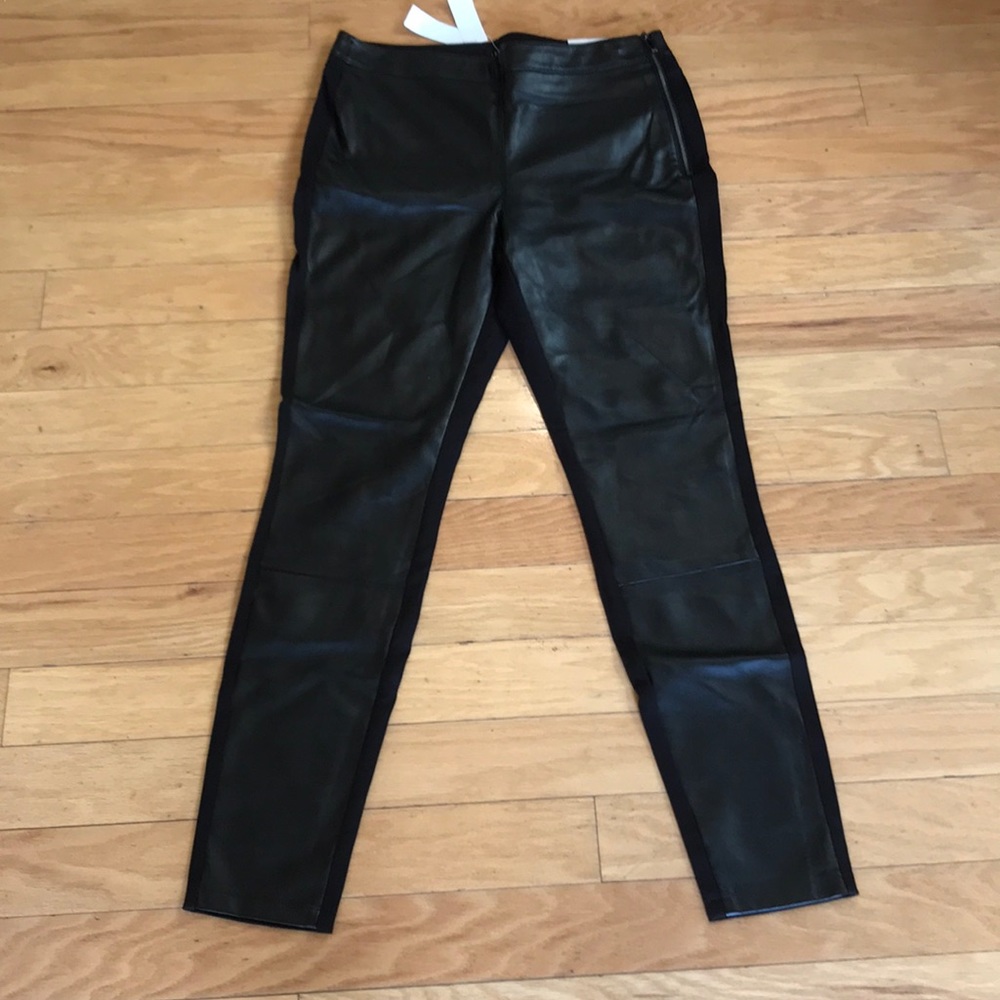 COPY - Vegan Leather Front Legging